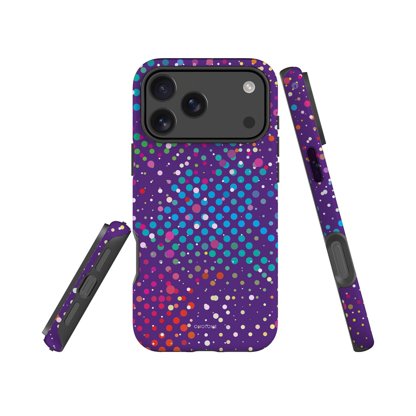 Fresh Violet Polka Dot iPhone 17 Pro (MagSafe) Case