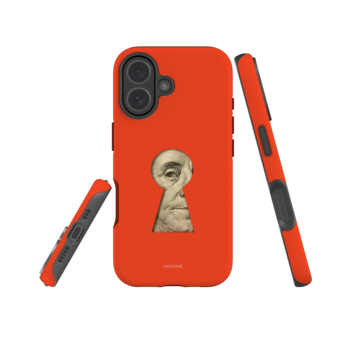 Dual Layer red modern iPhone® Case ( MD-3185)