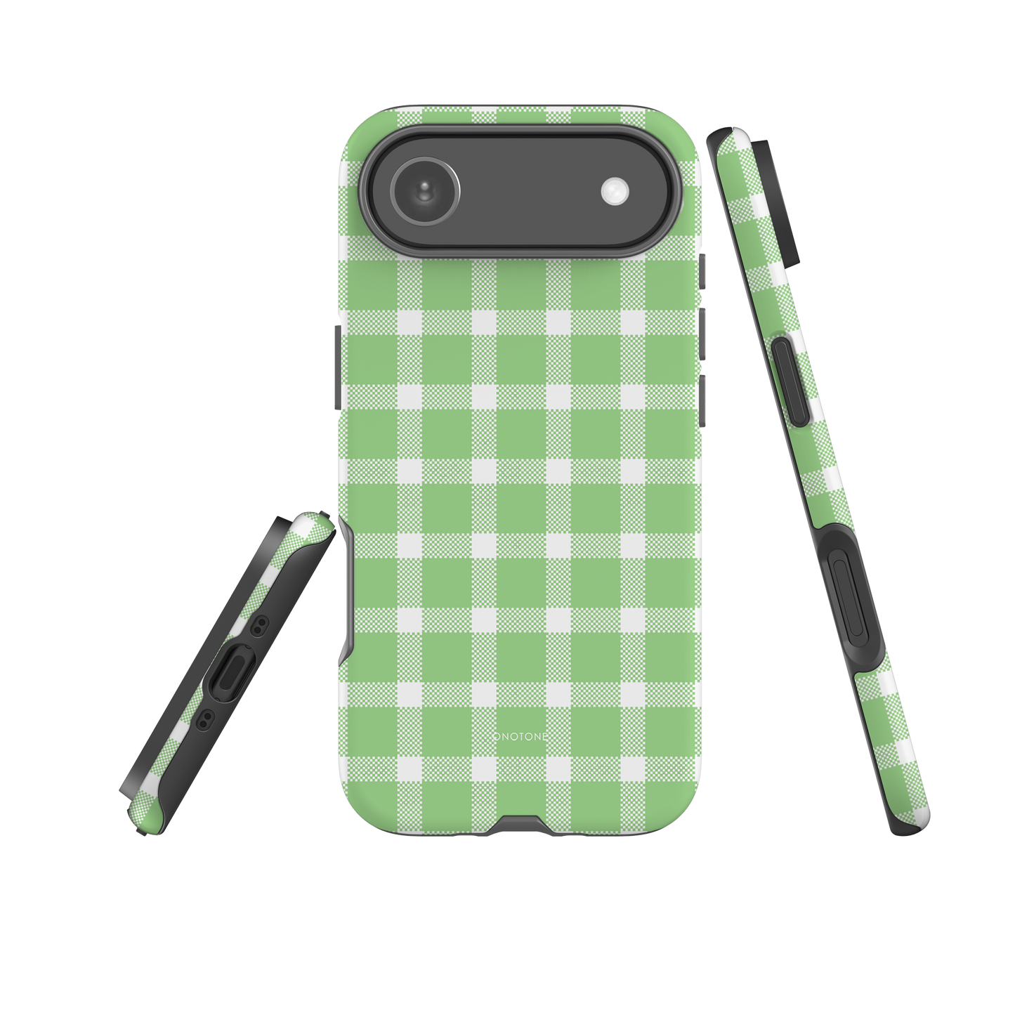 Yellow Plaid iPhone Case – Durable, Stylish & Shockproof Protection (BP-358)