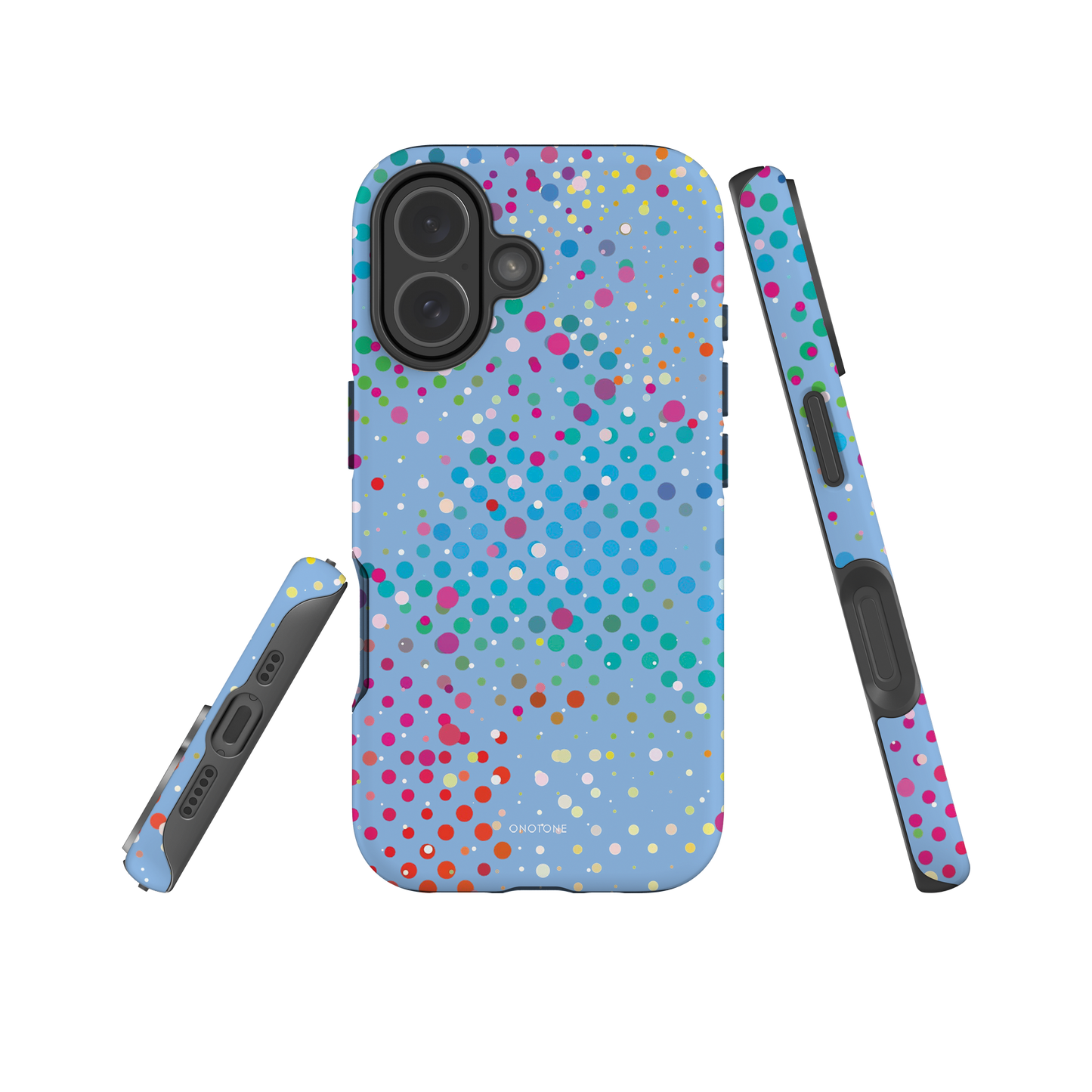 Light Blue Polka Dot iPhone 17 (MagSafe) Case