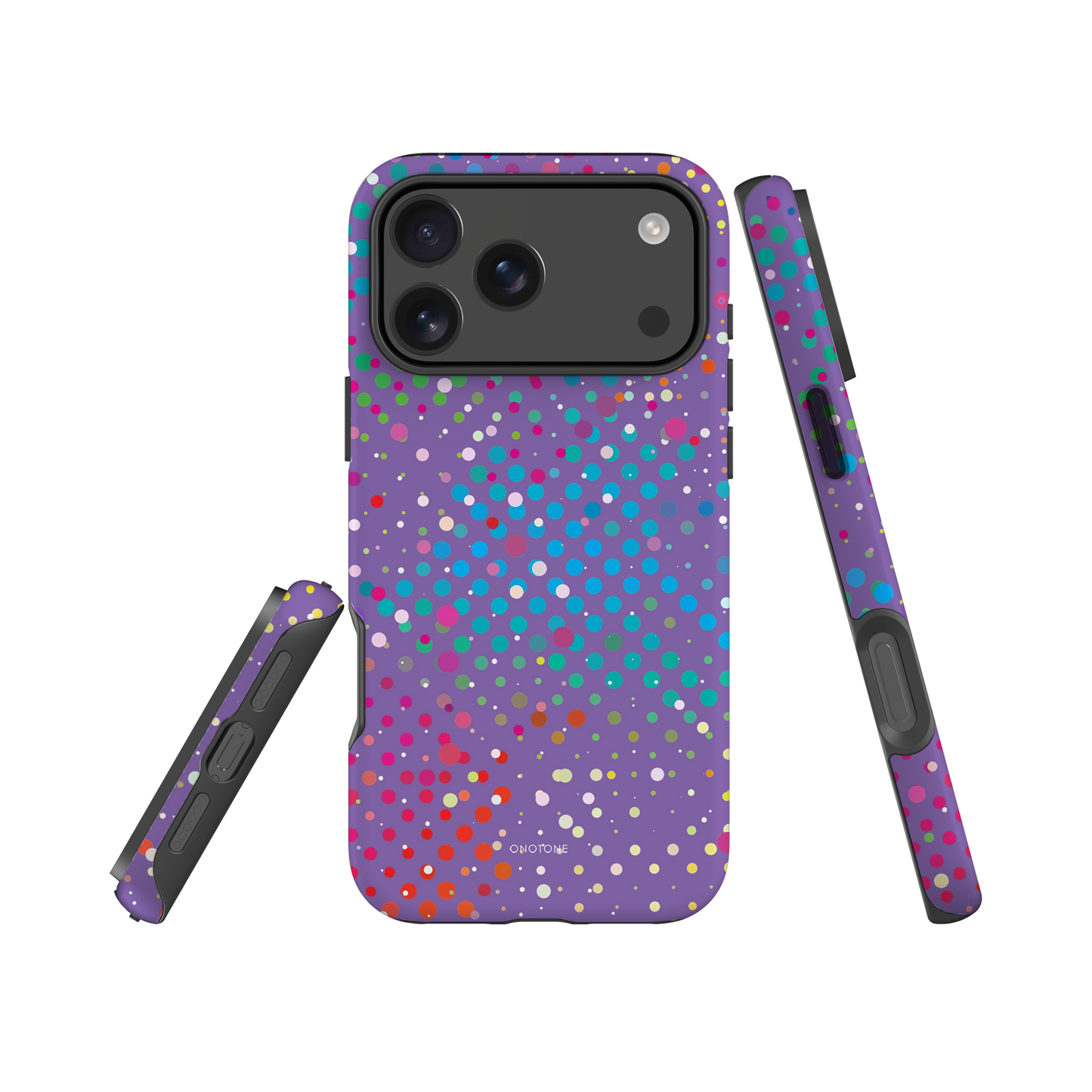 Purple Polka Dot iPhone 17 (MagSafe) Case