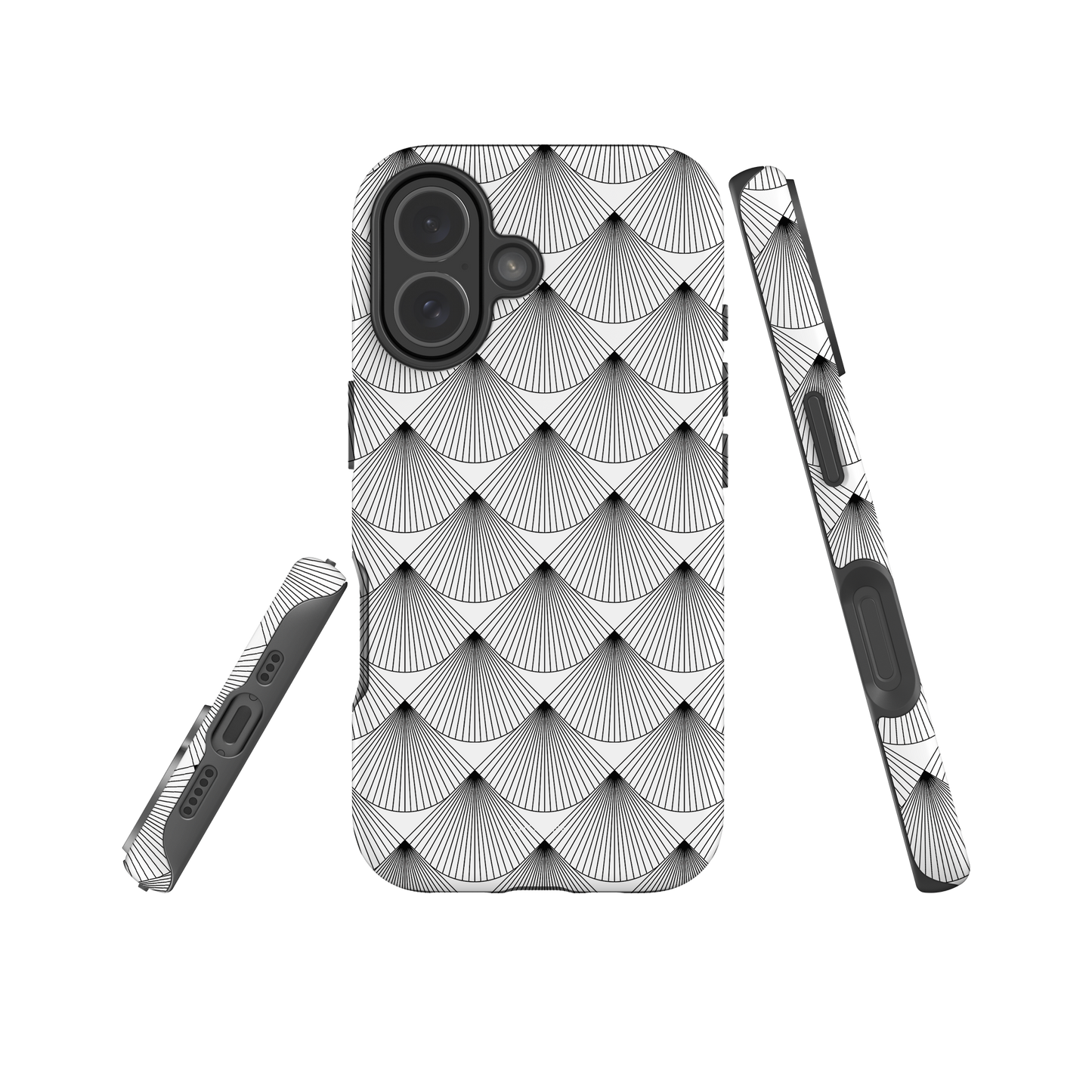 Japanese design indigo iPhone® Case with patterns  (IND-050)