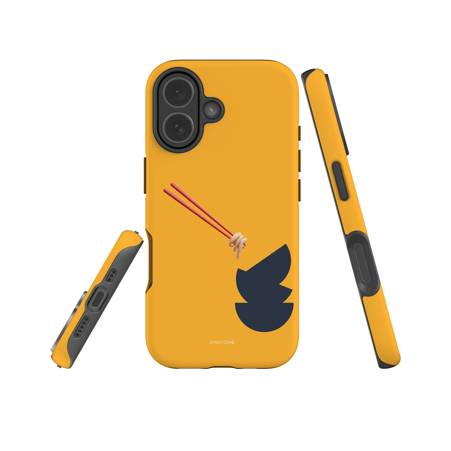 Dual Layer yellow modern iPhone® Case ( MD-2457)