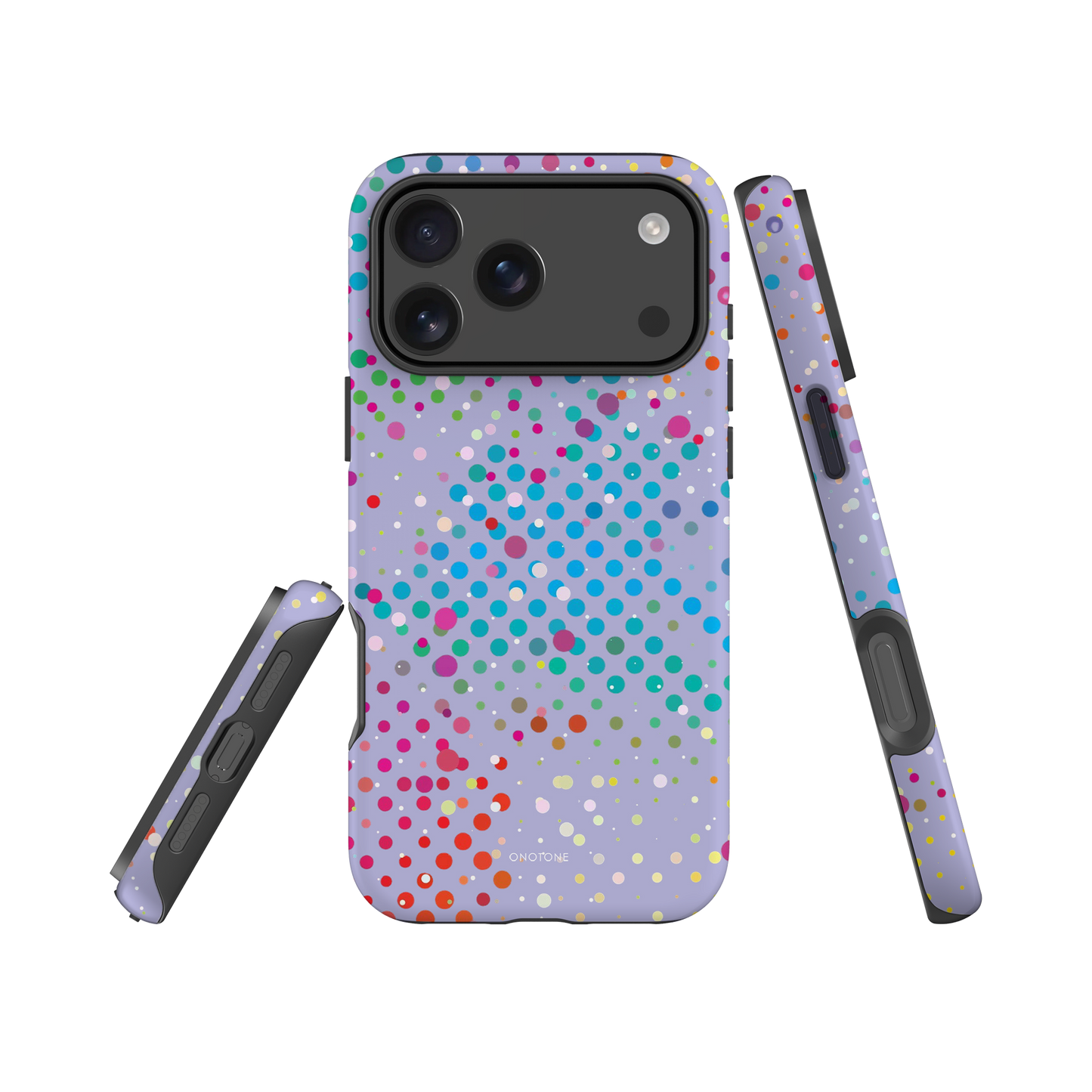 Soft Purple Polka Dot iPhone 17 Pro (MagSafe) Case