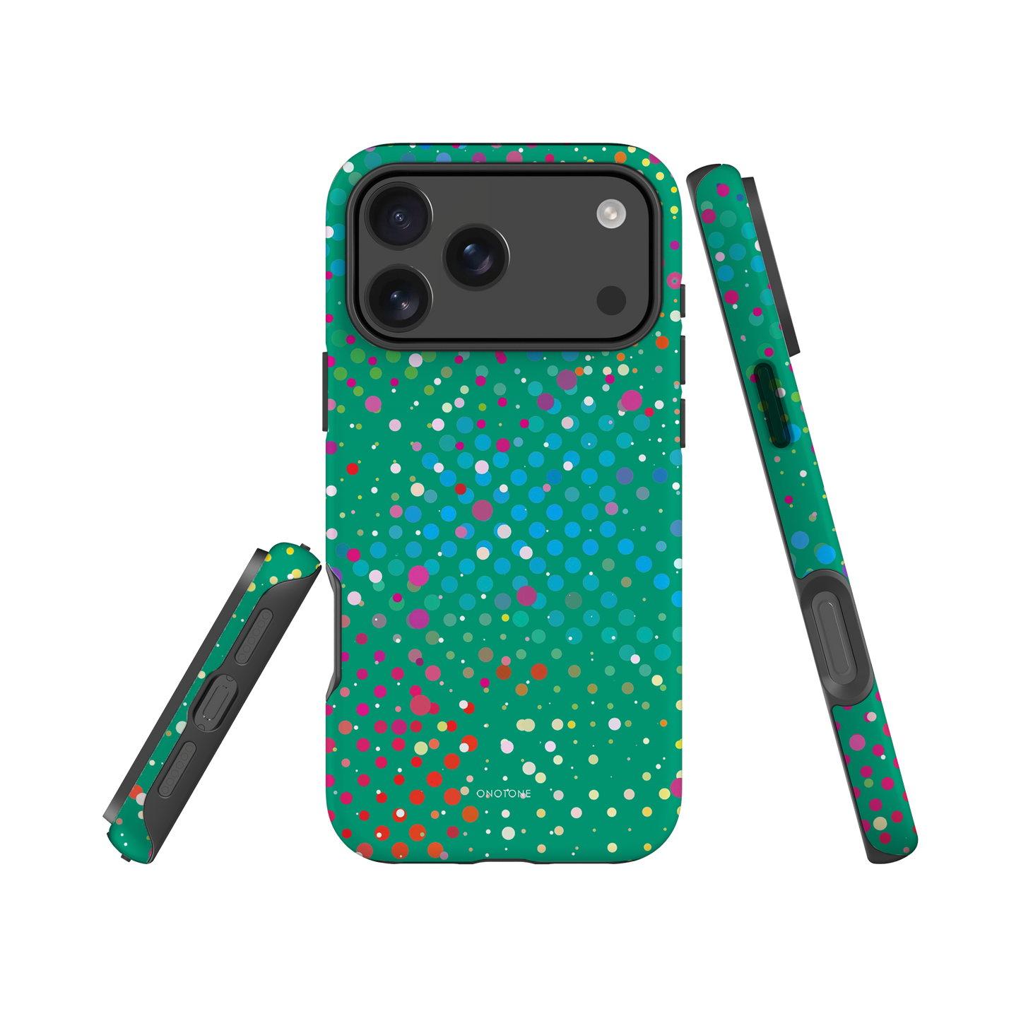 Spanish Green Polka Dot iPhone 17 (MagSafe) Case