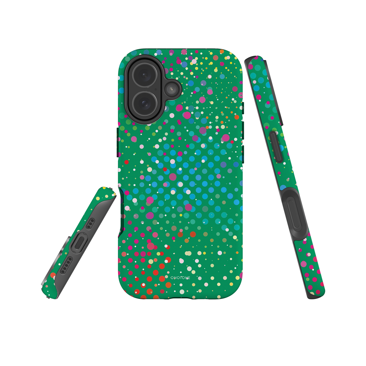 Irish Green Polka Dot iPhone 17 (MagSafe) Case
