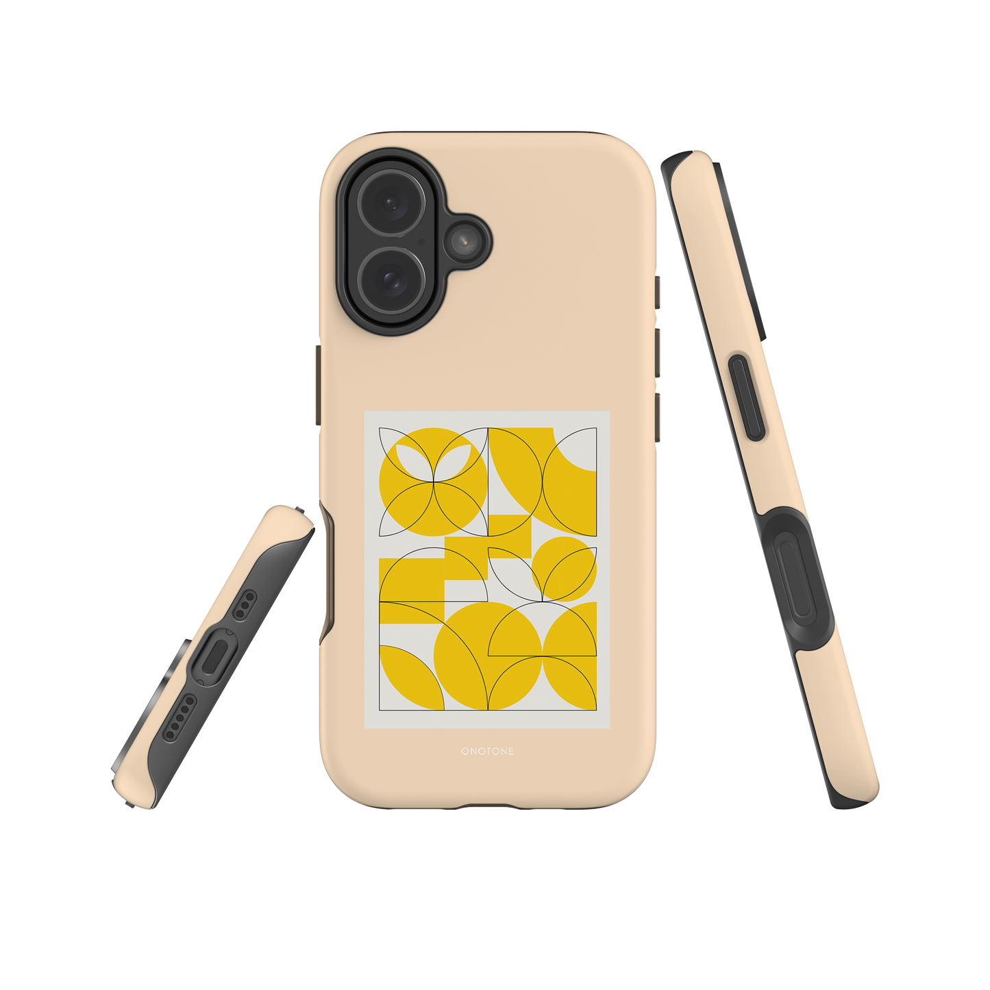 Dual Layer Bauhaus modern iPhone® Case ( MD-3073)