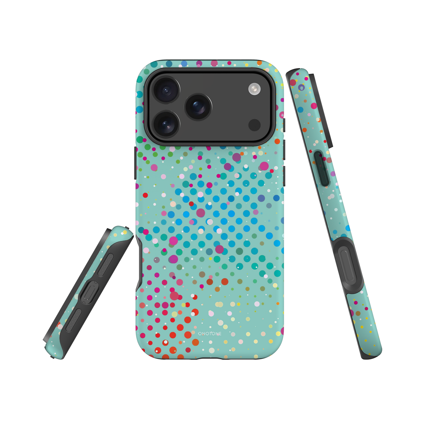 Morning Glory Polka Dot iPhone 17 Pro (MagSafe) Case