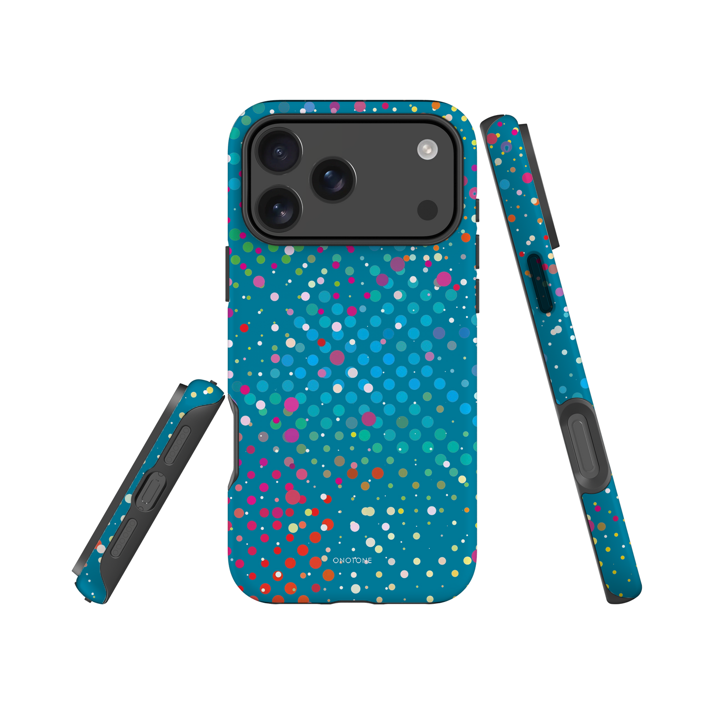 Azure Polka Dot iPhone 17 Pro (MagSafe) Case