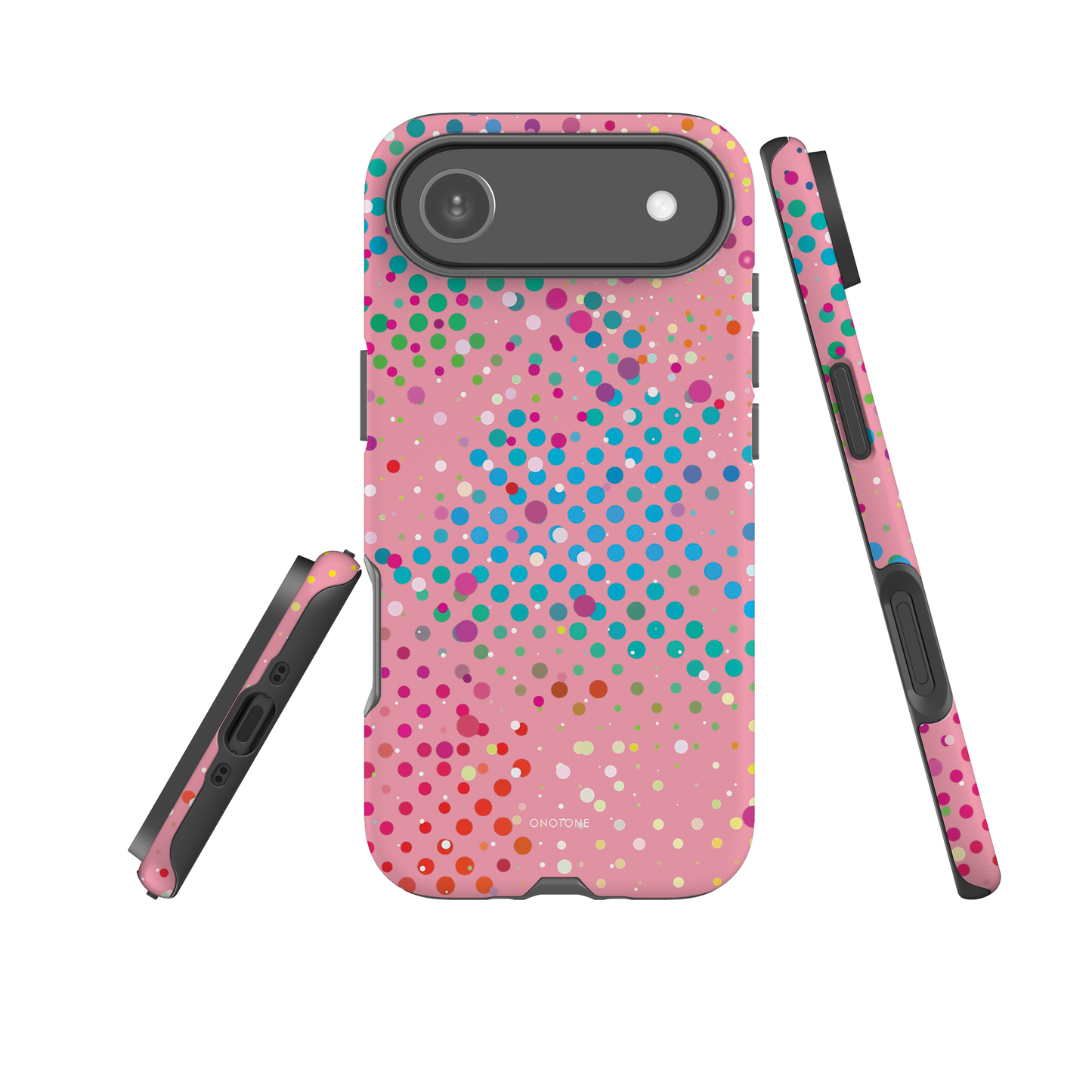 Light Pink Polka Dot iPhone 17 Pro (MagSafe) Case