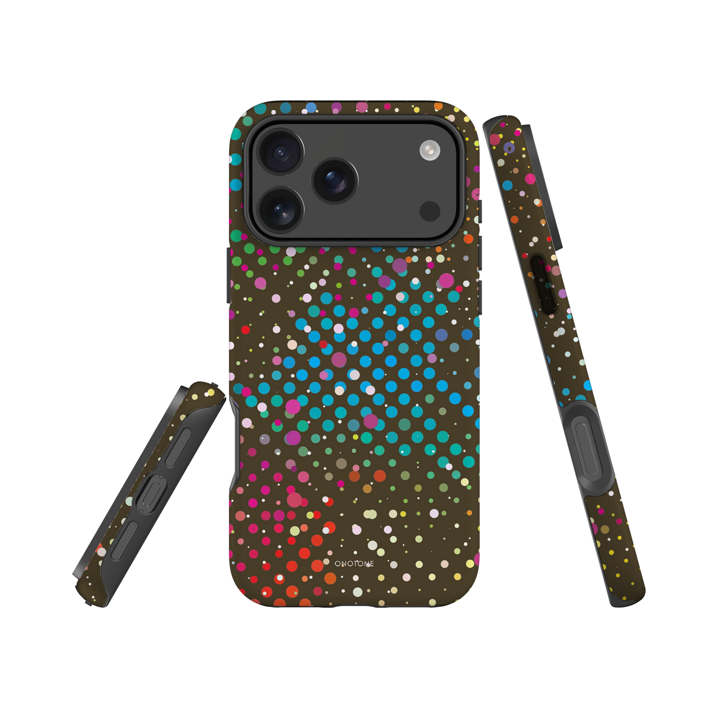 Lisbon Brown Polka Dot iPhone 17 Pro (MagSafe) Case