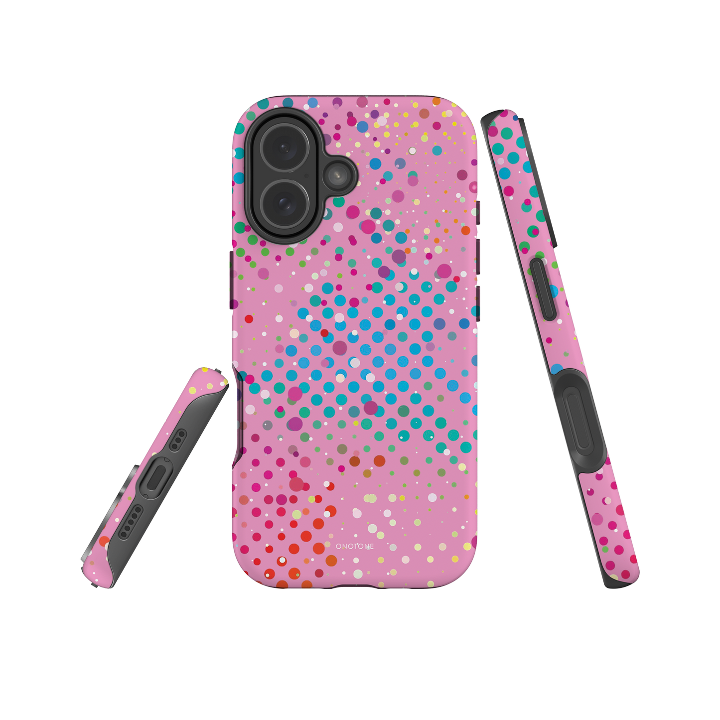 Perl Rose Pink Polka Dot iPhone 17 (MagSafe) Case
