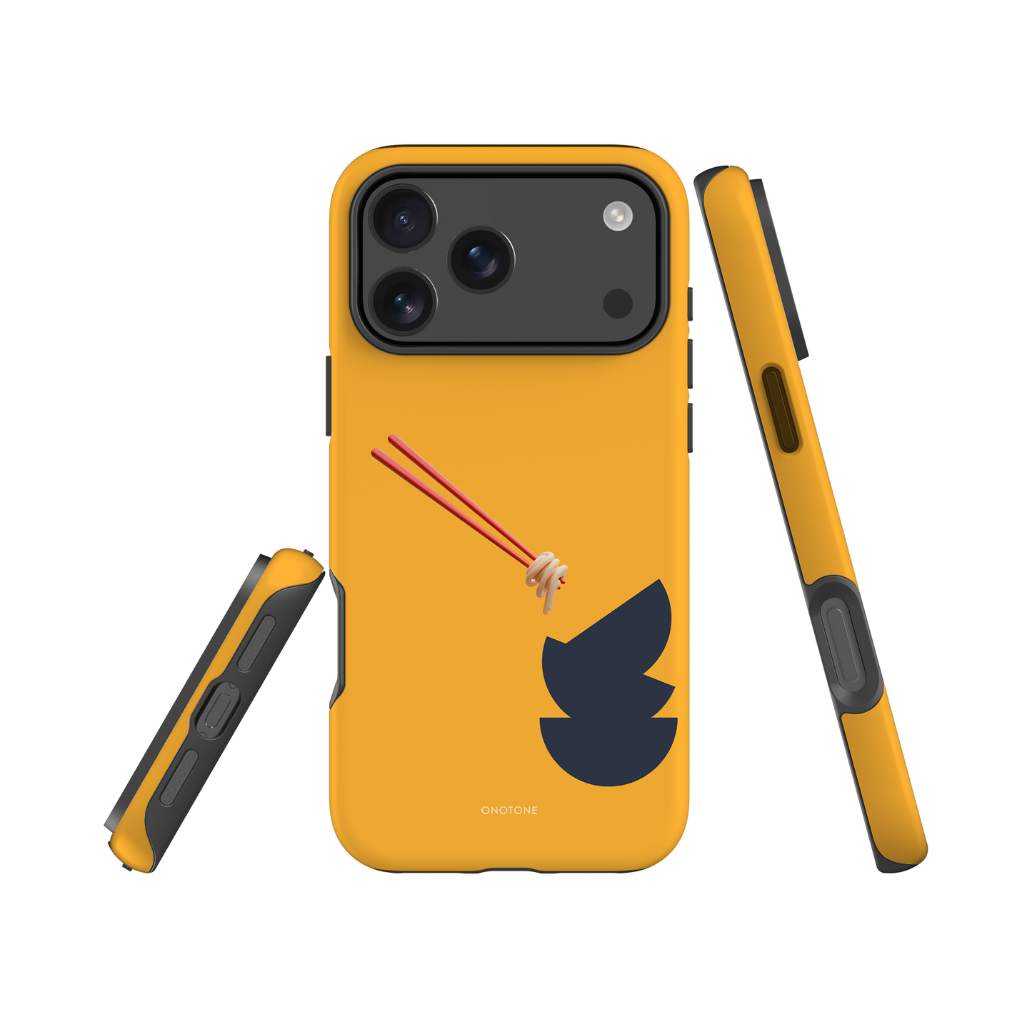 Dual Layer yellow modern iPhone® Case ( MD-2457)