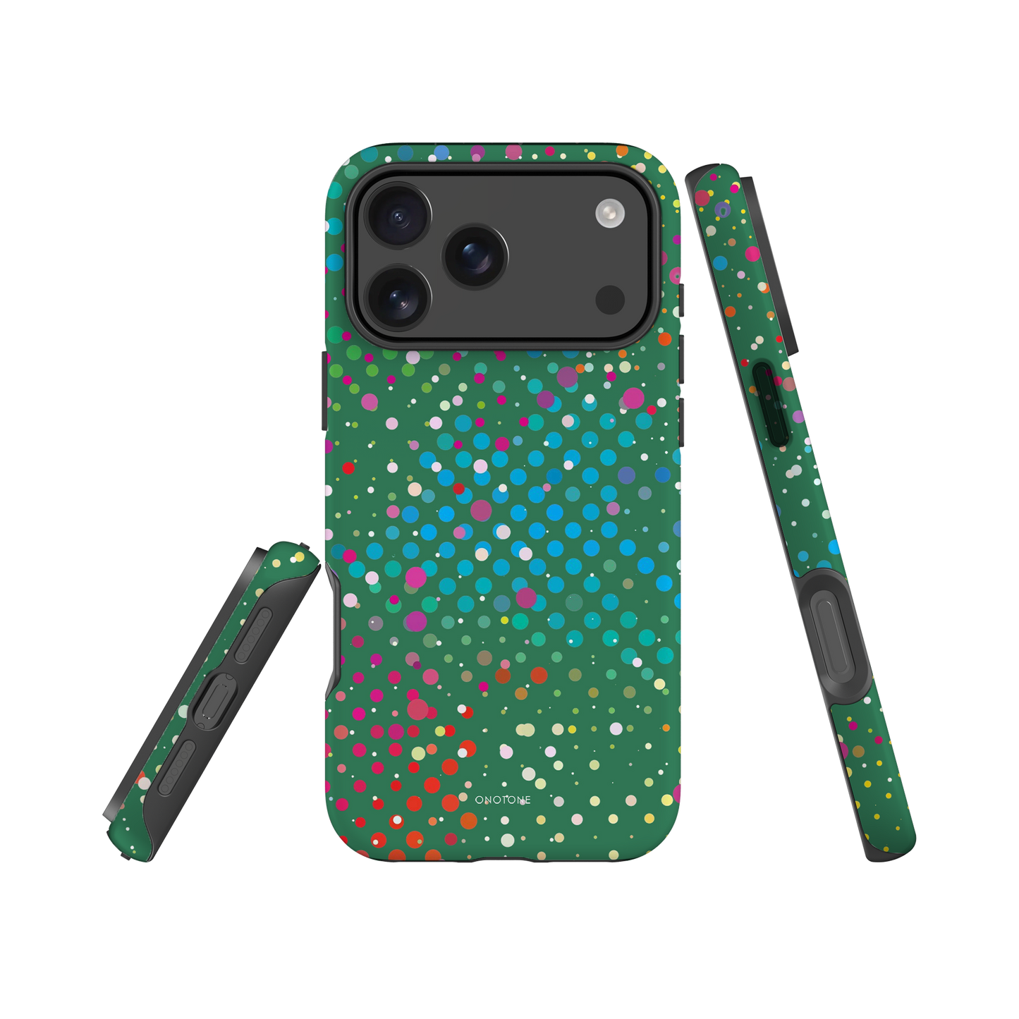 La Salle Green Polka Dot iPhone 17 Pro (MagSafe) Case
