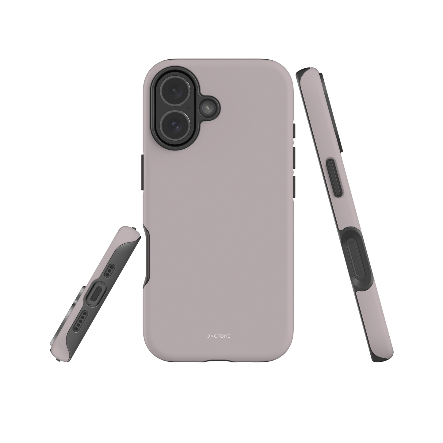 GRAY MINIMALIST IPHONE® CASE - PANTONE® 435