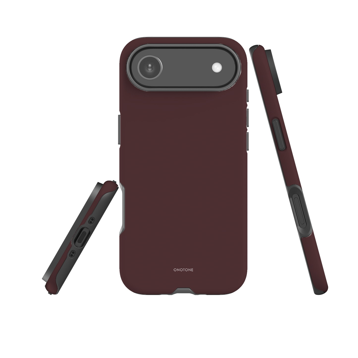 BROWN MINIMALIST IPHONE® CASE - PANTONE® DECADENT CHOCOLATE