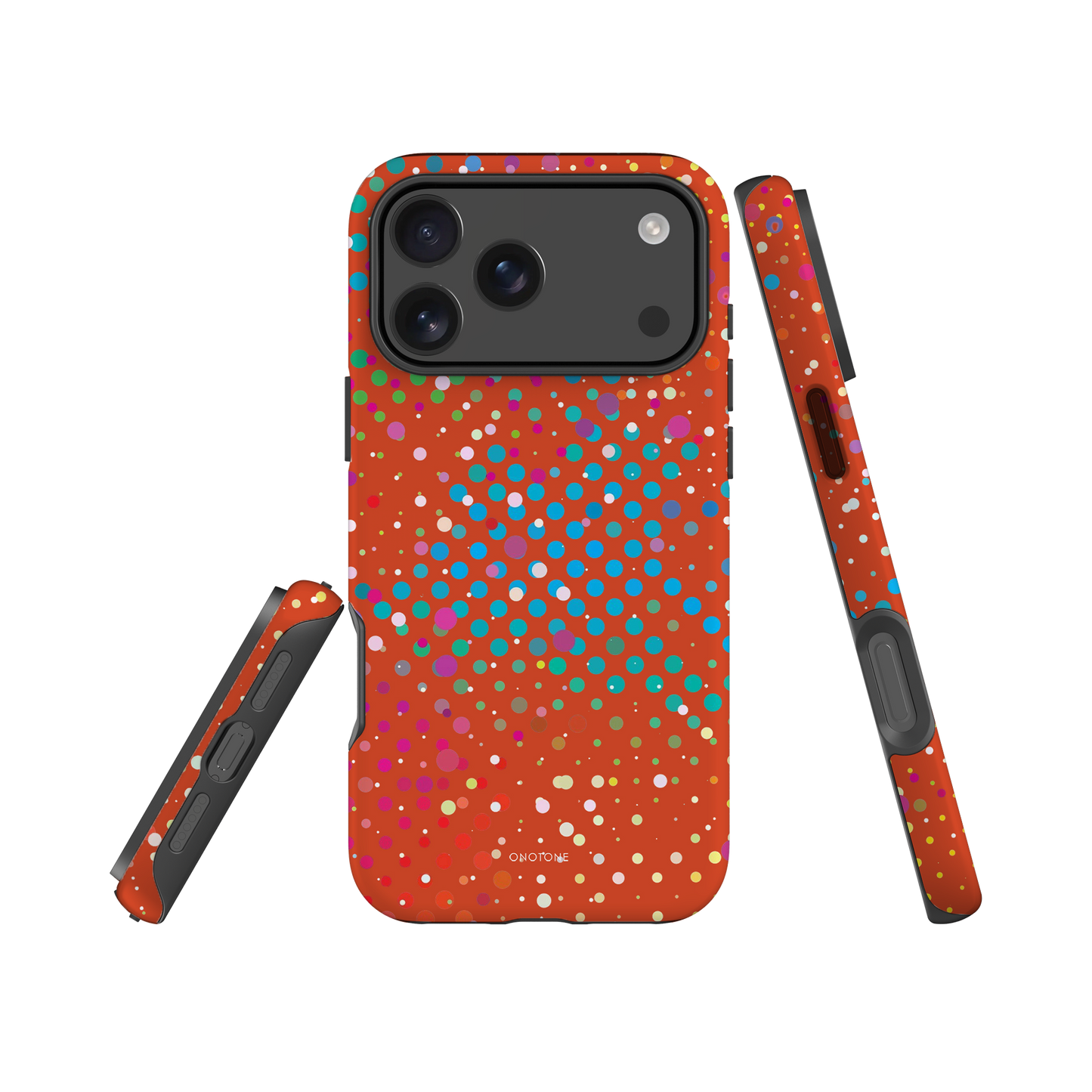 Brown Polka Dot iPhone 17 Pro (MagSafe) Case