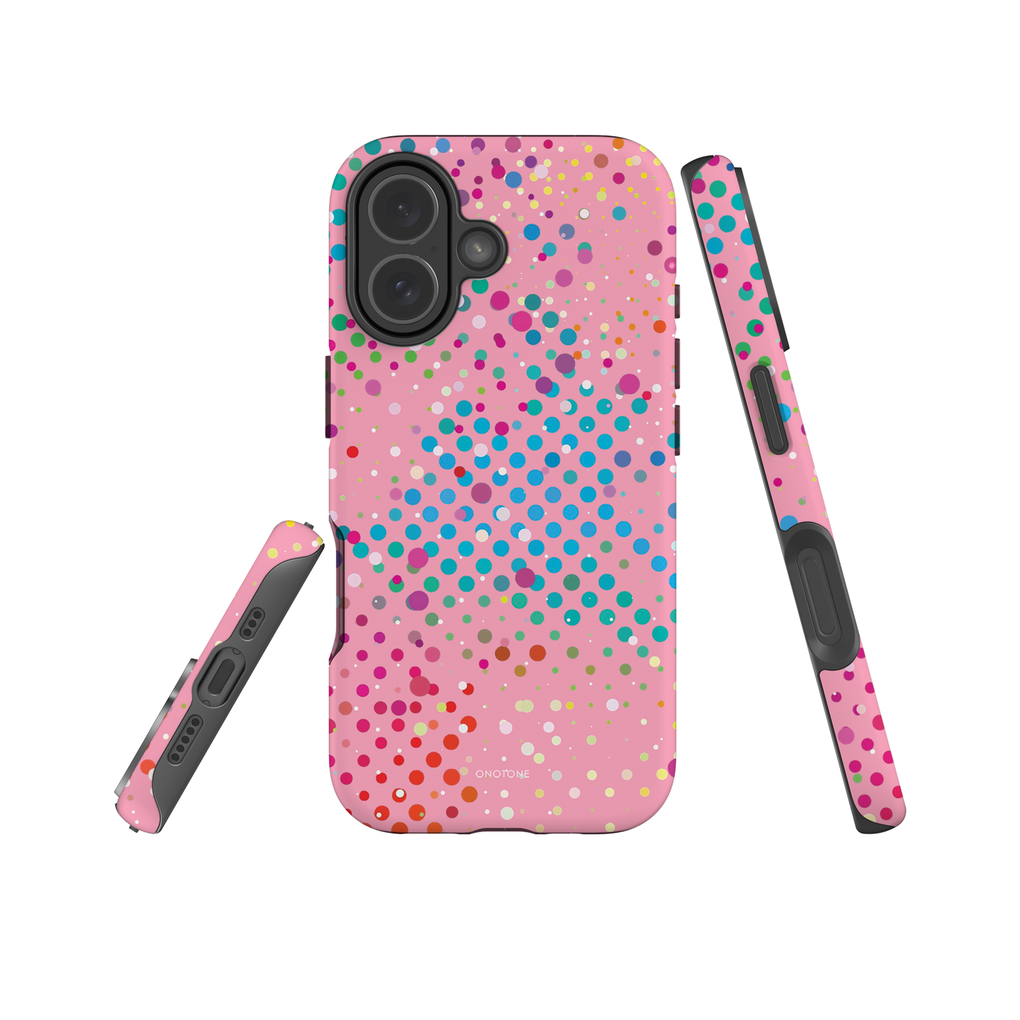 Mulberry Pink Polka Dot iPhone 17 (MagSafe) Case