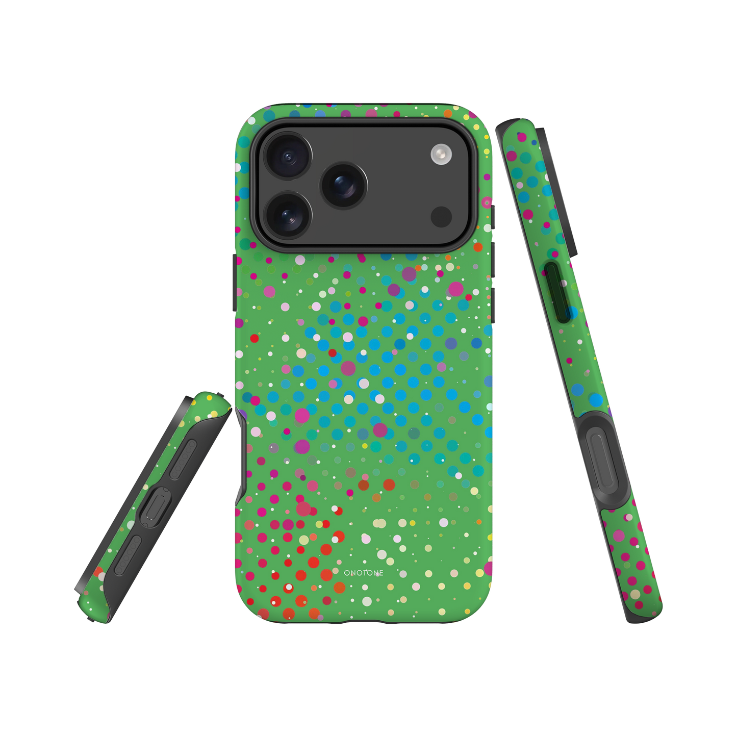 Leafy Green Polka Dot iPhone 17 (MagSafe) Case