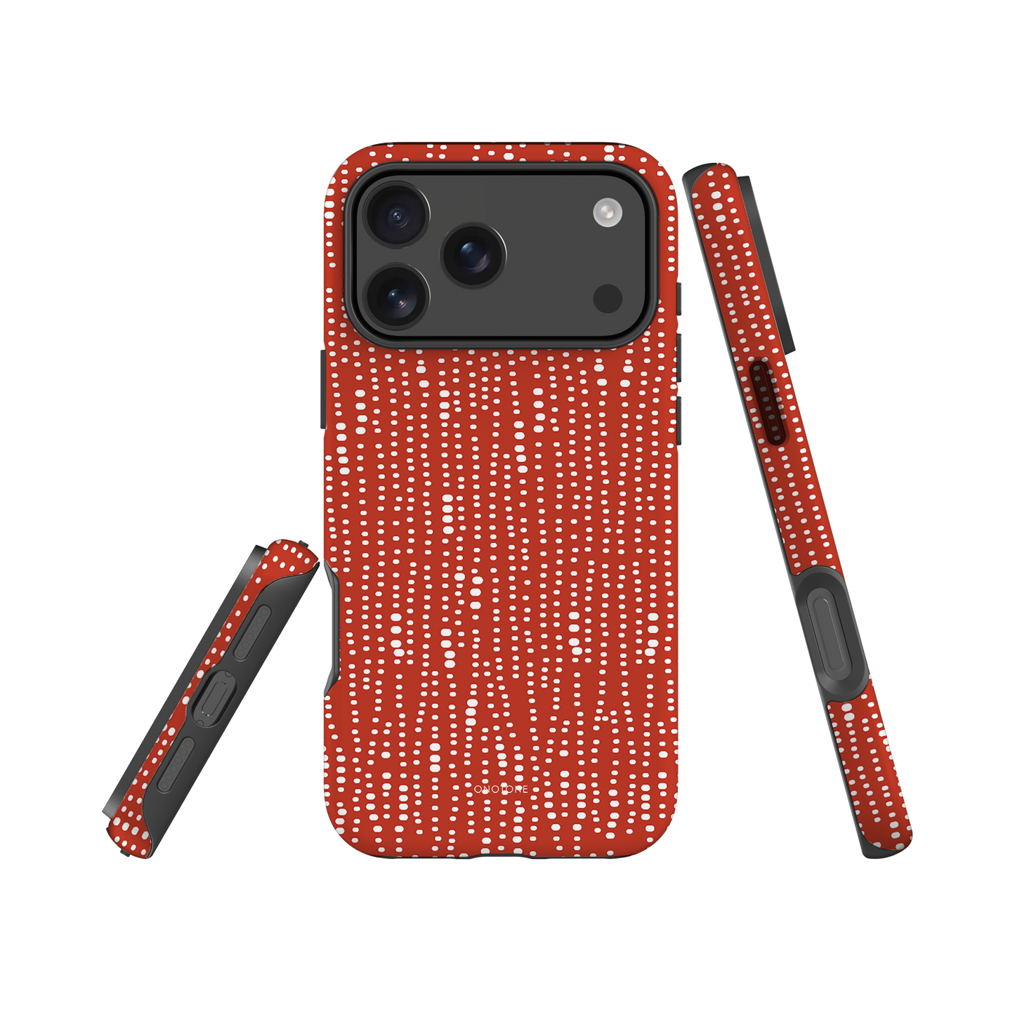 Japanese design indigo iPhone® Case with dotted patterns (IND-001)