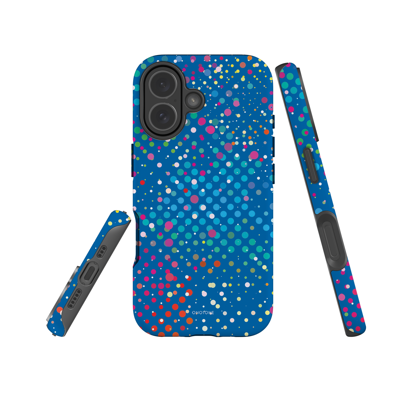 Sea Blue Polka Dot iPhone 17 (MagSafe) Case
