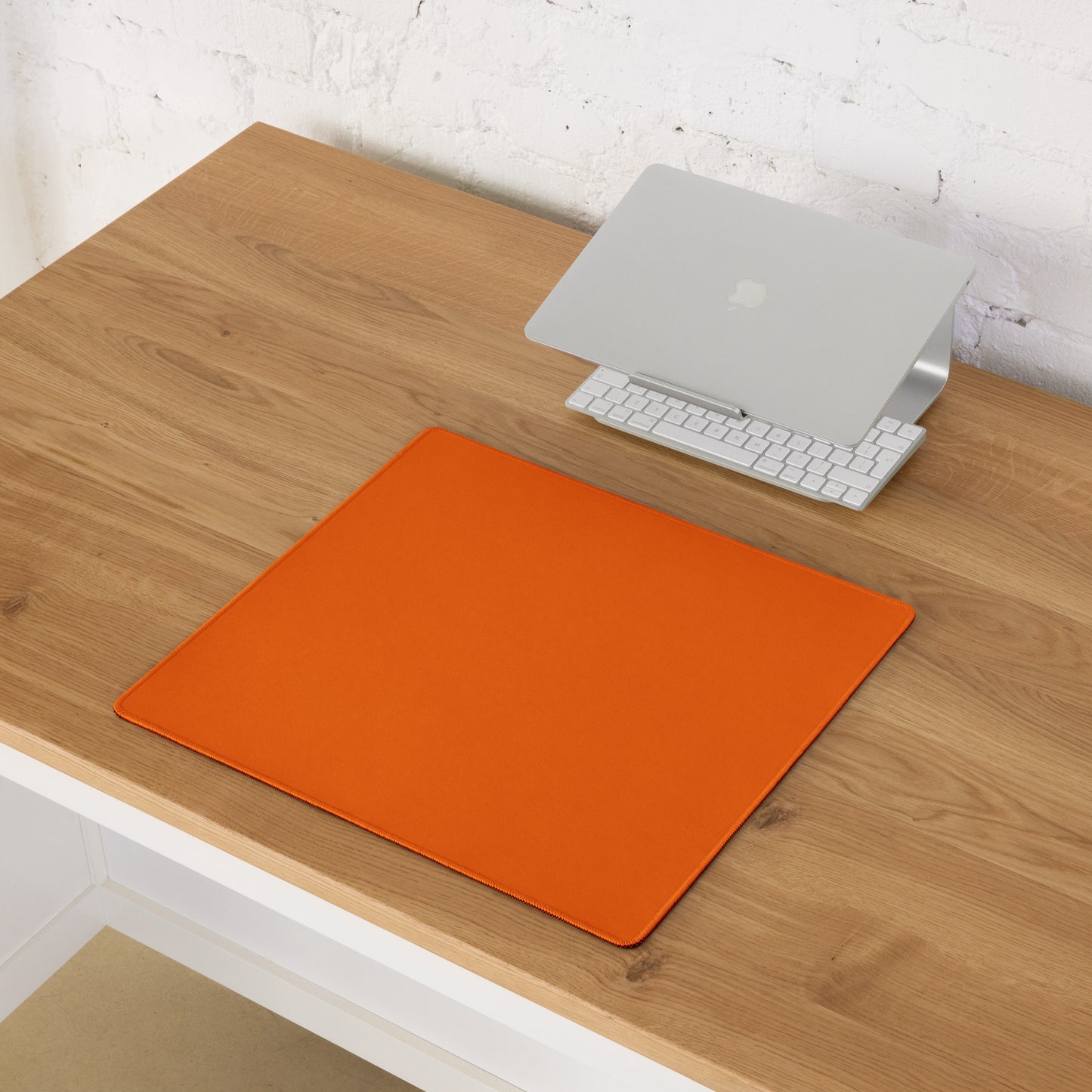 NEON ORANGE DESK PAD