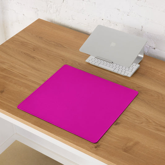 HOT PINK neon desk pad on desk – ONOTONE