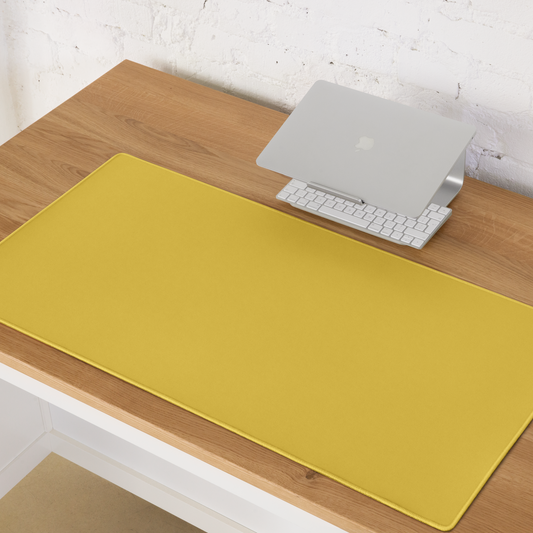 Yellow Desk Pad -  Pantone 128