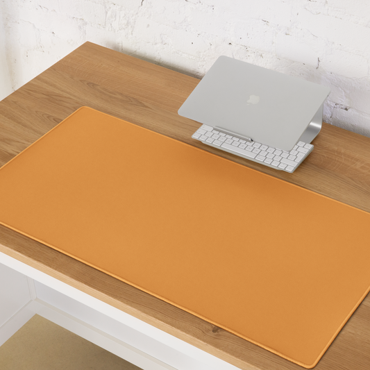 ORANGE neon desk pad on desk – ONOTONE