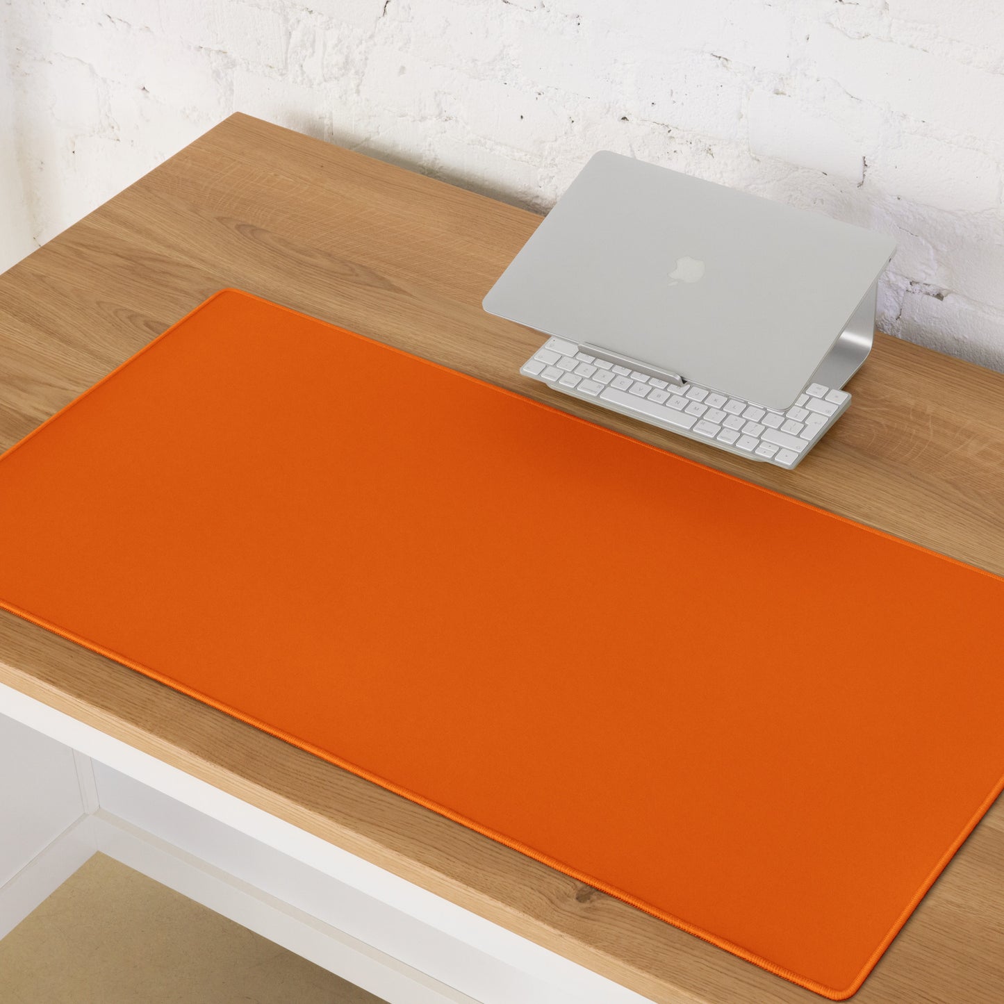 NEON ORANGE DESK PAD
