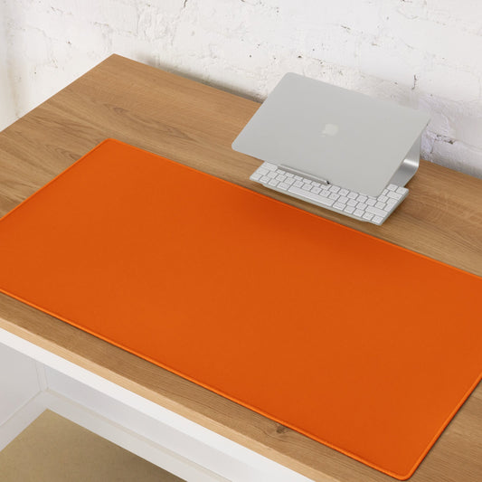 ORANGE neon desk pad on desk – ONOTONE