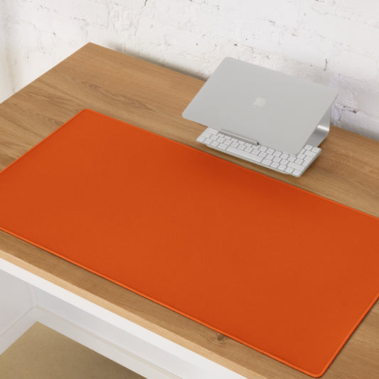 ORANGE neon desk pad on desk – ONOTONE
