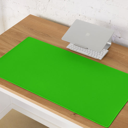 THYME GREEN neon desk pad on desk – ONOTONE