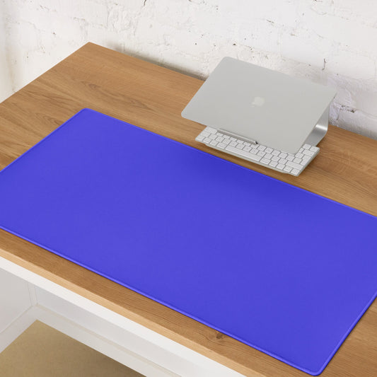 BLUE neon desk pad on desk – ONOTONE