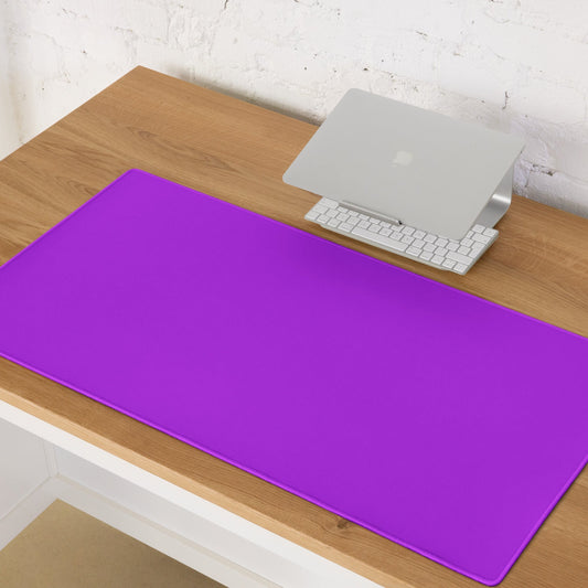 PURPLE neon desk pad on desk – ONOTONE