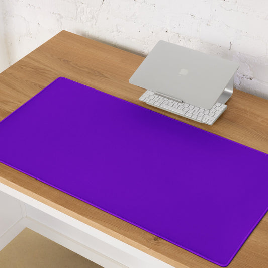 FRENCH VIOLET neon desk pad on desk – ONOTONE