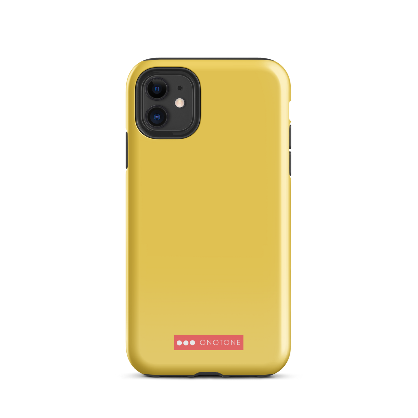 Solid Color Yellow iPhone® Case - Pantone® 128