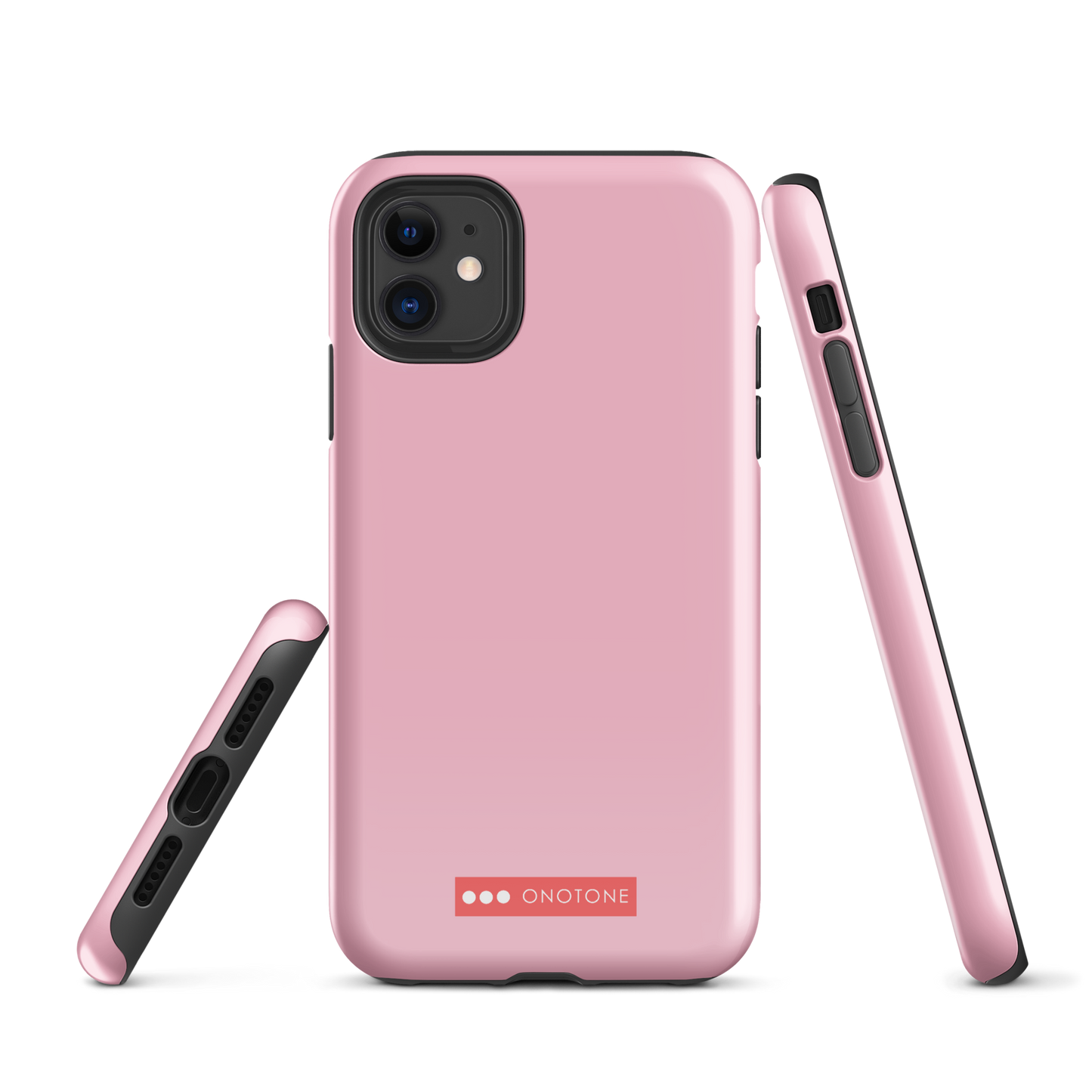 Dual Layer pink iPhone® Case - Pantone® 182