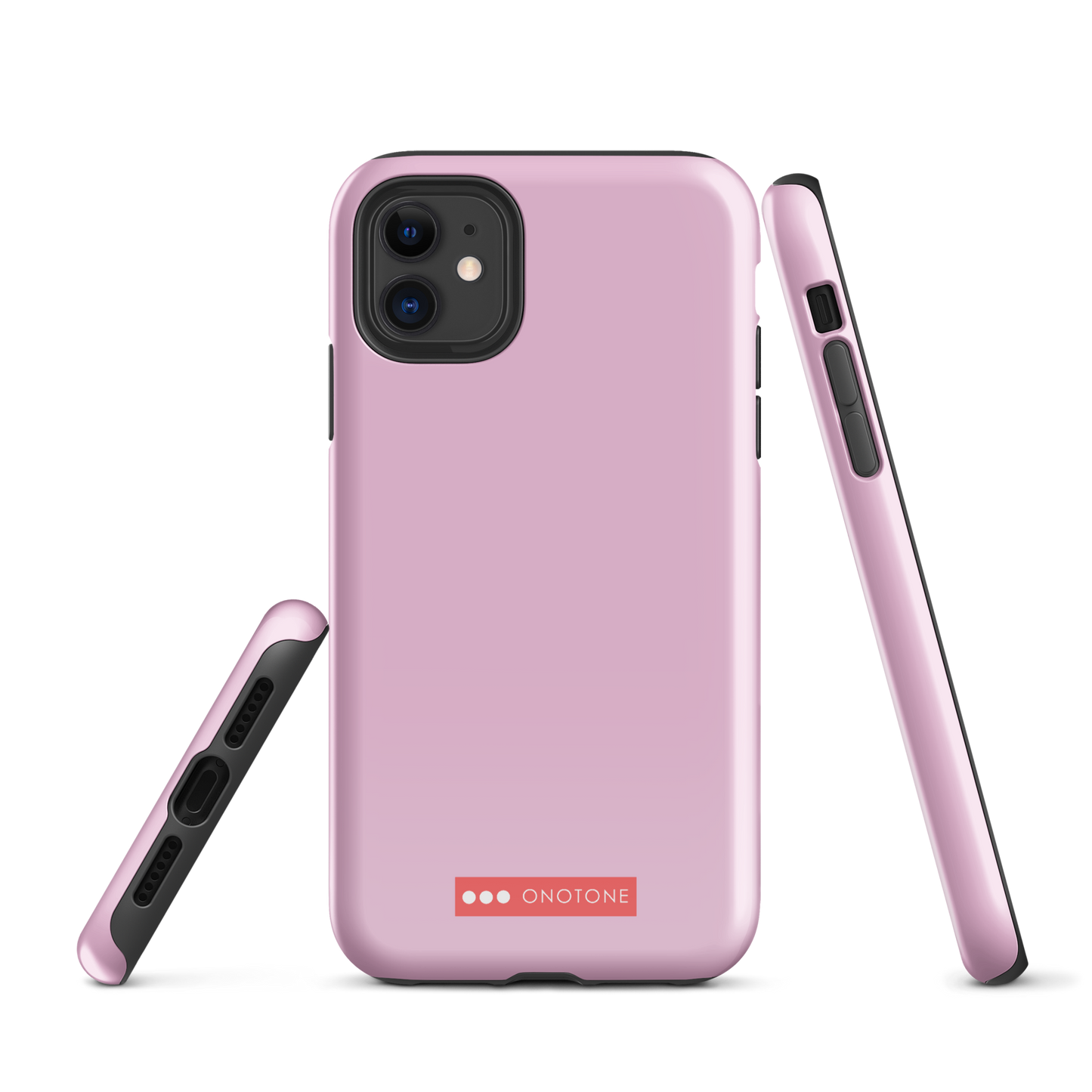 Dual Layer pink iPhone® Case - Pantone® 217
