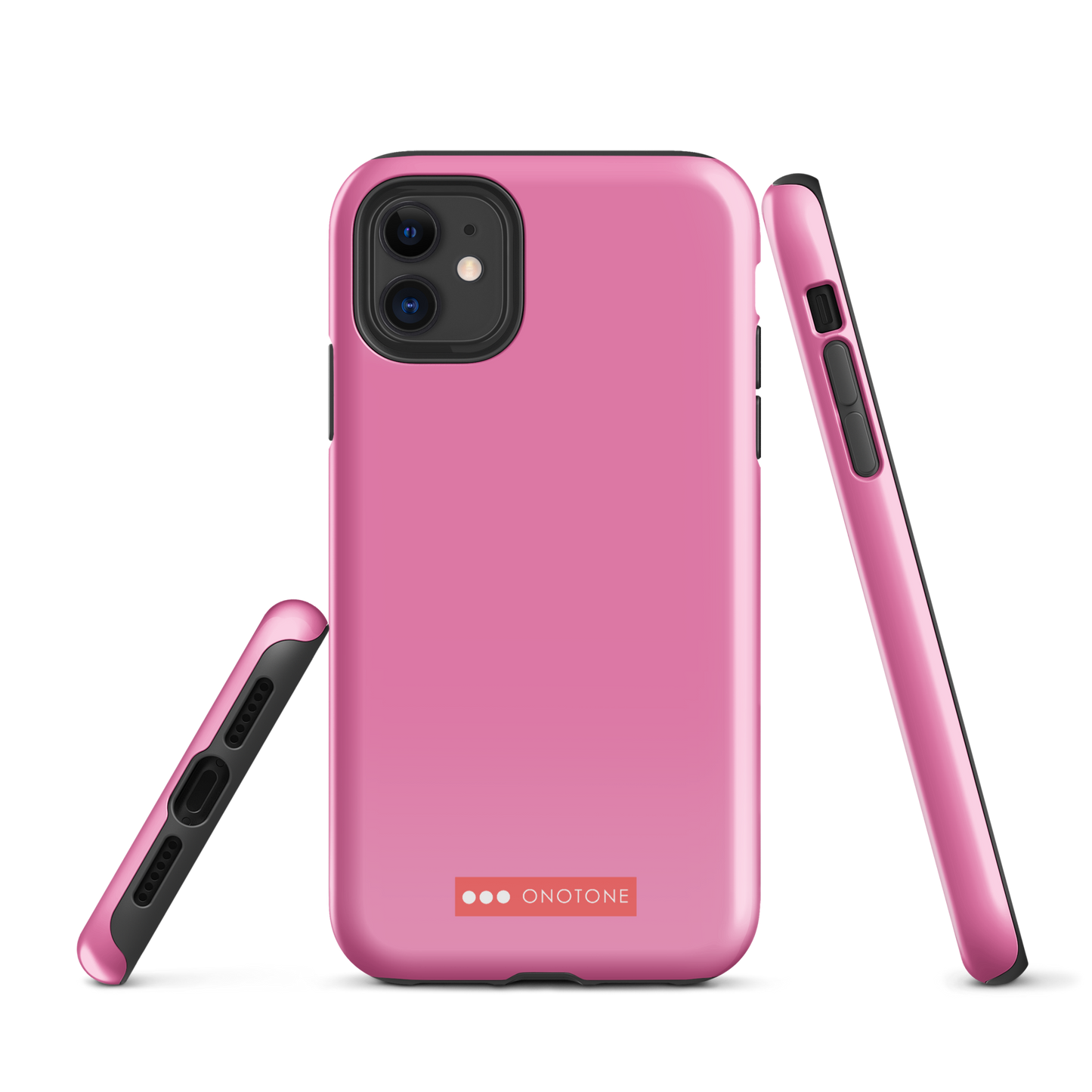 Dual Layer pink iPhone® Case - Pantone® 211