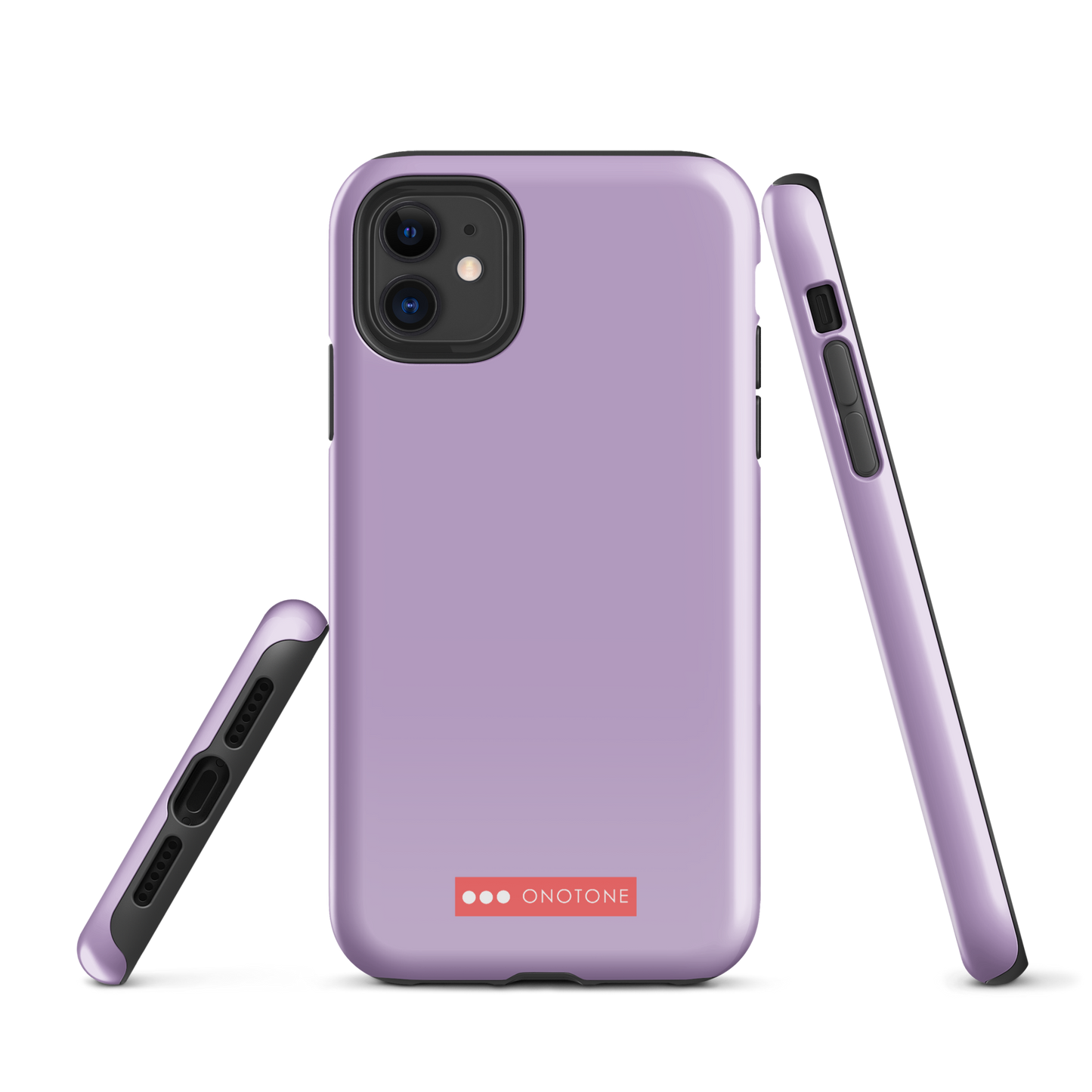 Dual Layer purple iPhone® Case - Pantone® 264