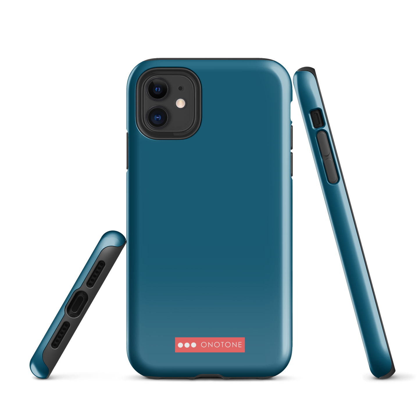 Dual Layer blue iPhone® Case - Pantone® 302