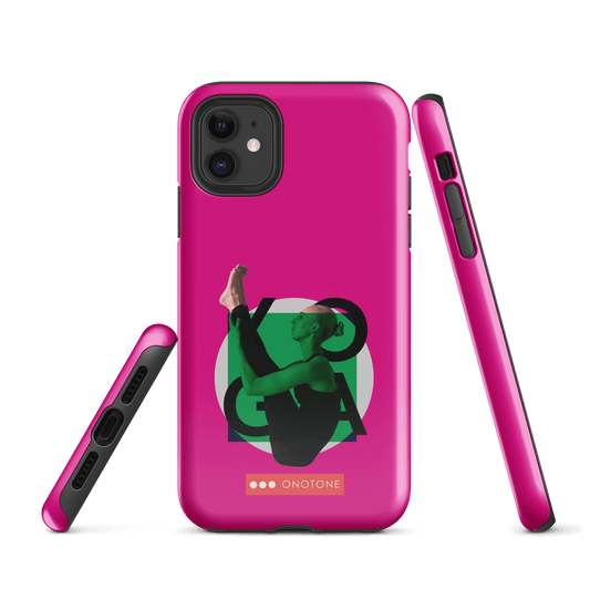 Dual Layer yoga modern iPhone® Case