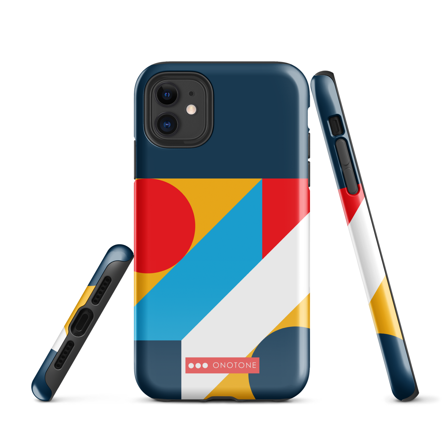 Dual Layer abstract modern iPhone® Case