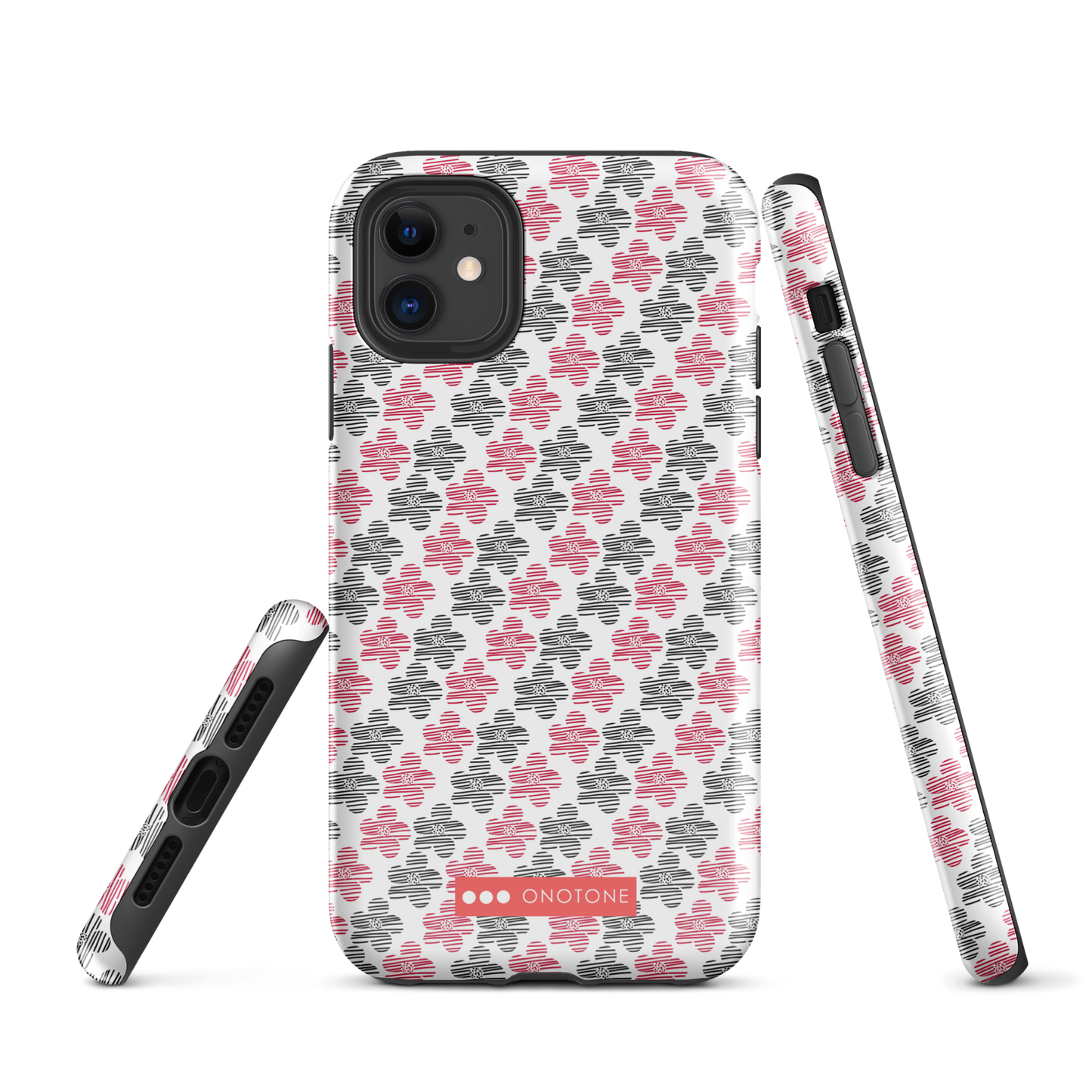 Japanese design indigo iPhone® Case with sakura