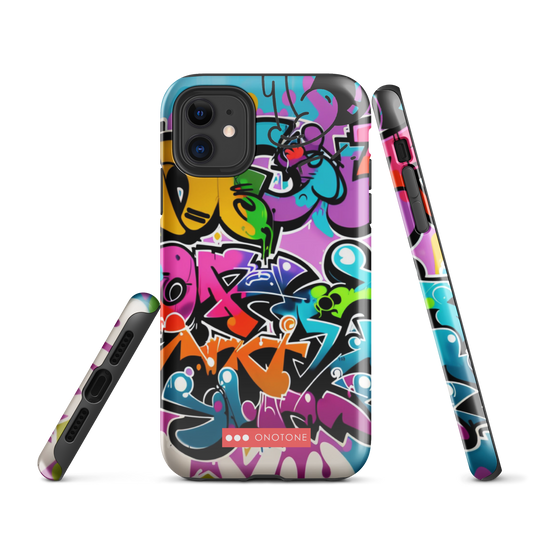Dual Layer iPhone® Case with Street Art