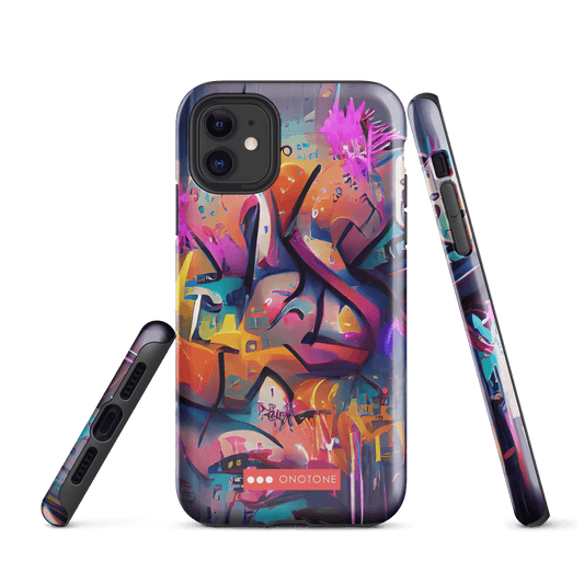 Dual Layer iPhone® Case with Street Art