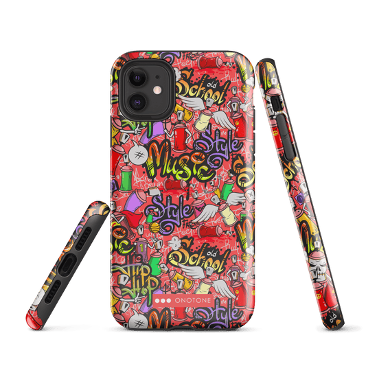 Dual Layer iPhone® Case with Street Art