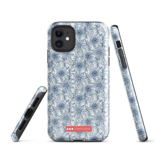 Japanese design indigo iPhone® Case