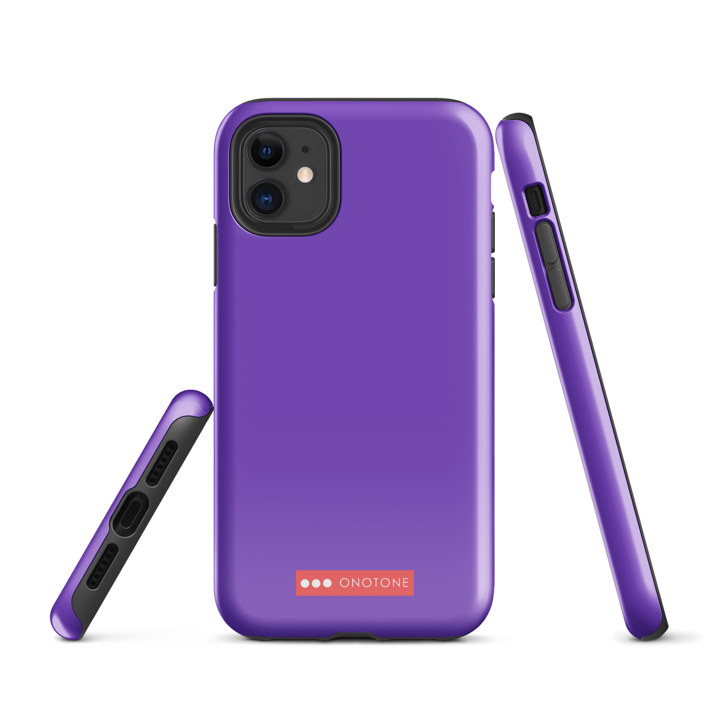 Solid Color purple iPhone® Case - Pantone® 266